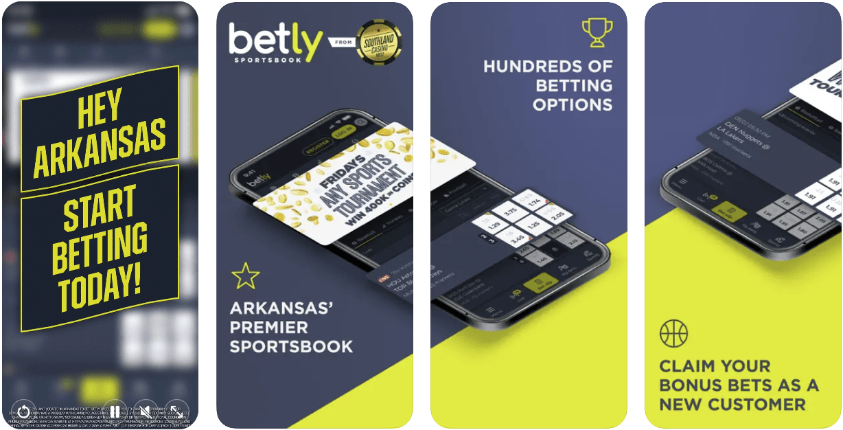 Arkansas Sportsbook Bonus - Betly App