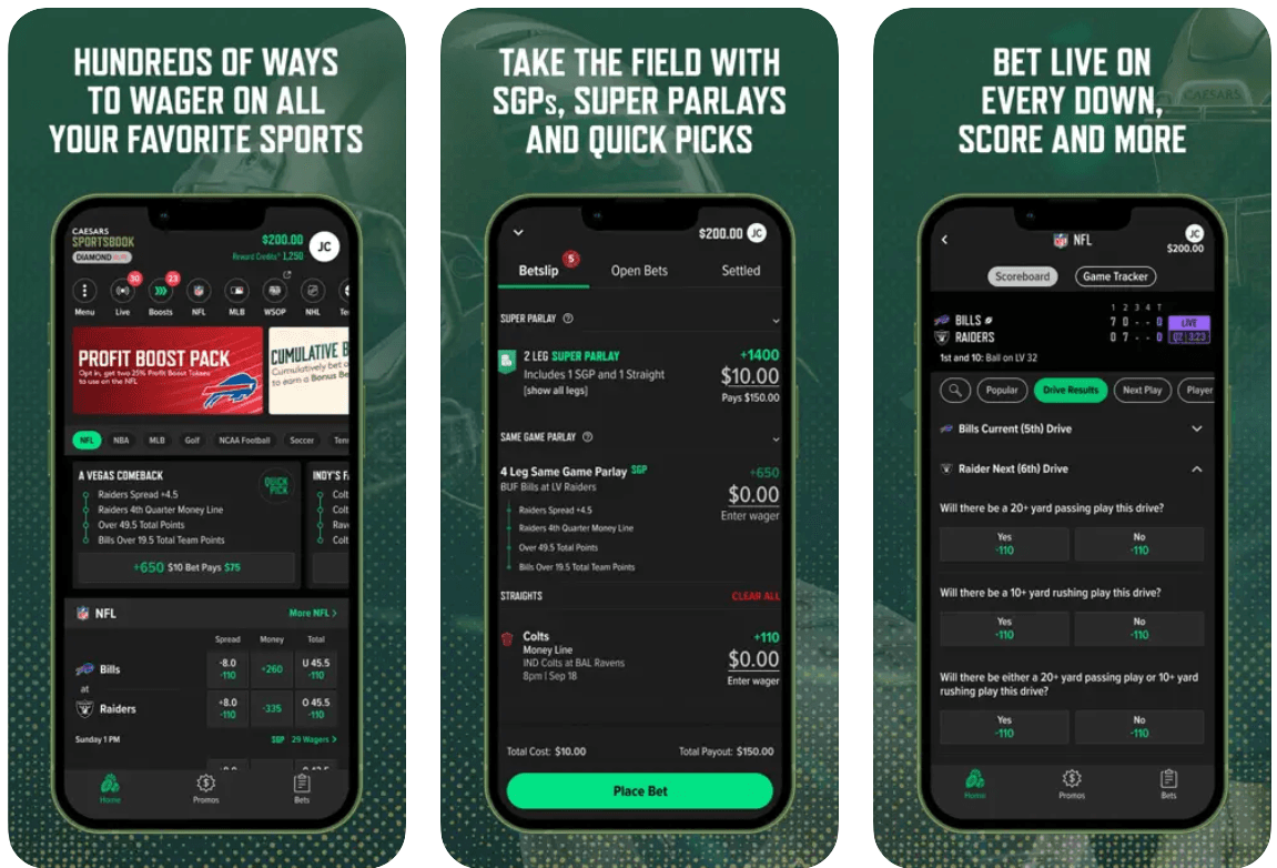 Caesars Tennessee Sportsbook App