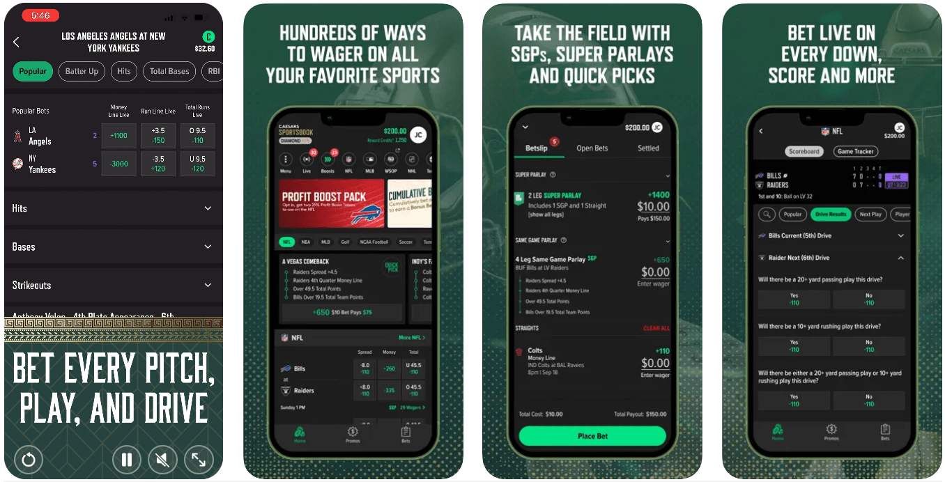 Caesars Illinois Sportsbook App